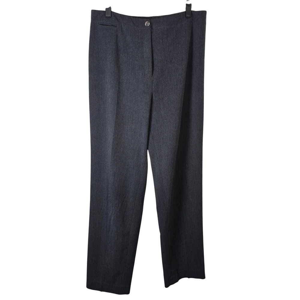 Vintage Lauren Ralph‎ Lauren Women's Gray High Waist Career Dress Pants Sz 12